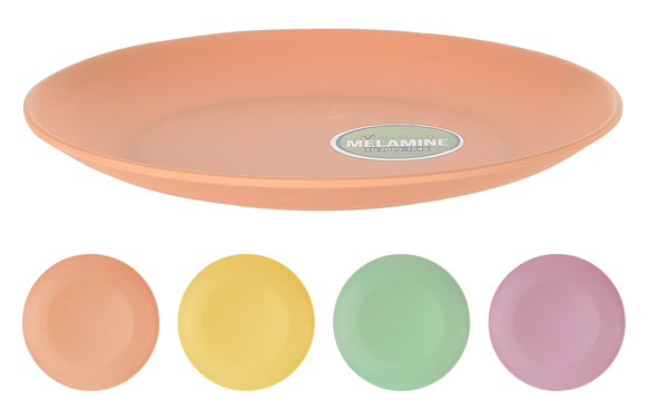 PLATO MELAMINA COLORS SURTPOSTRE - 20 CM