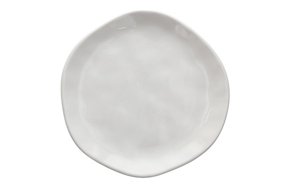 PLATO POSTRE IRREGULAR    é 20CM NORDI