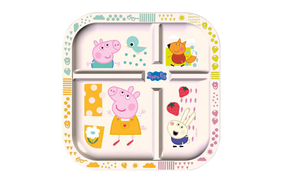 PLATO APRENDIZAJE INFANTILPEPA PIG 21,3
