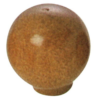 POMO BOLA ROBLE BARNIZ.25MM. 0332532