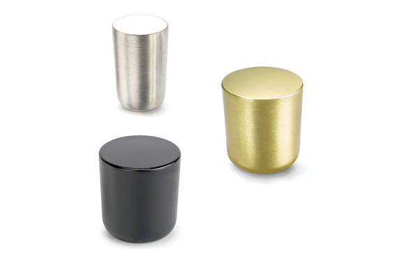 POMO ORO CEPILLADO        28 X é 25 MM