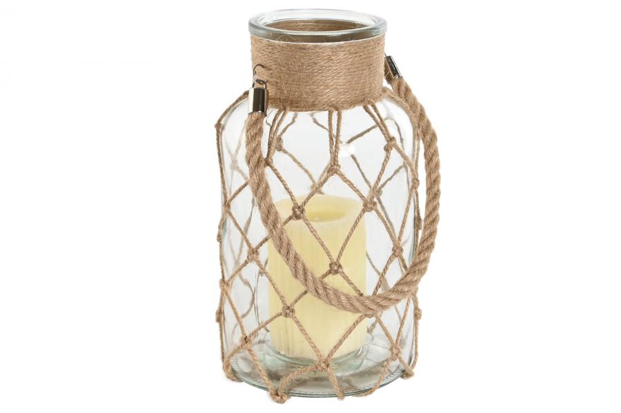 PORTAVELA CRISTAL CUERDA 2800ML 210362