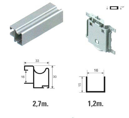 PUERTA KIT SO-16          PLATA 2,7 MTS