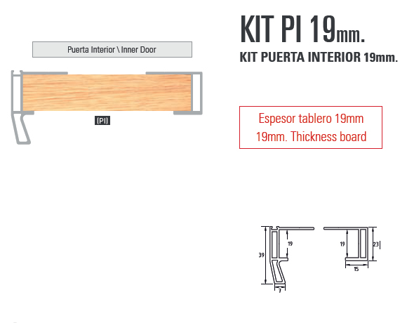 PUERTA INTERIOR 2,7MT  827KPI.APM TORINO