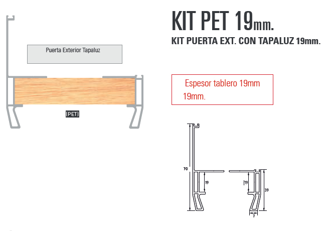 PUERTA EXTERIOR 2,7MT 847KPET.APM TORINO