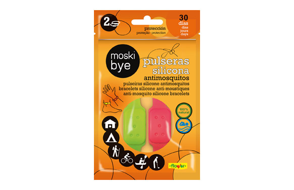 PULSERA SILICONA ANTIMOSQU2 UNIDADES