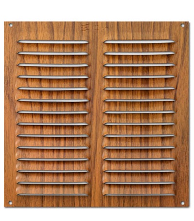 REJILLA VENT. REF-1252 20X20 MAD.OSCURA