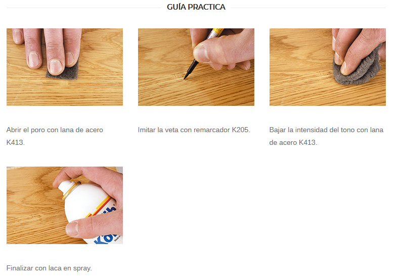 REMARCADOR VETA MADERA K205-S00-112 2