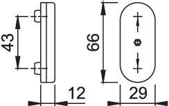 ROSETA CORREDIZA U26SV F9 INOX 2