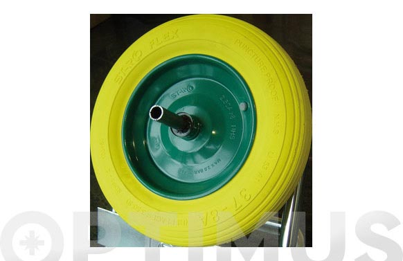 RUEDA CARRETILLA OBRAS    IMPINCHABLE é