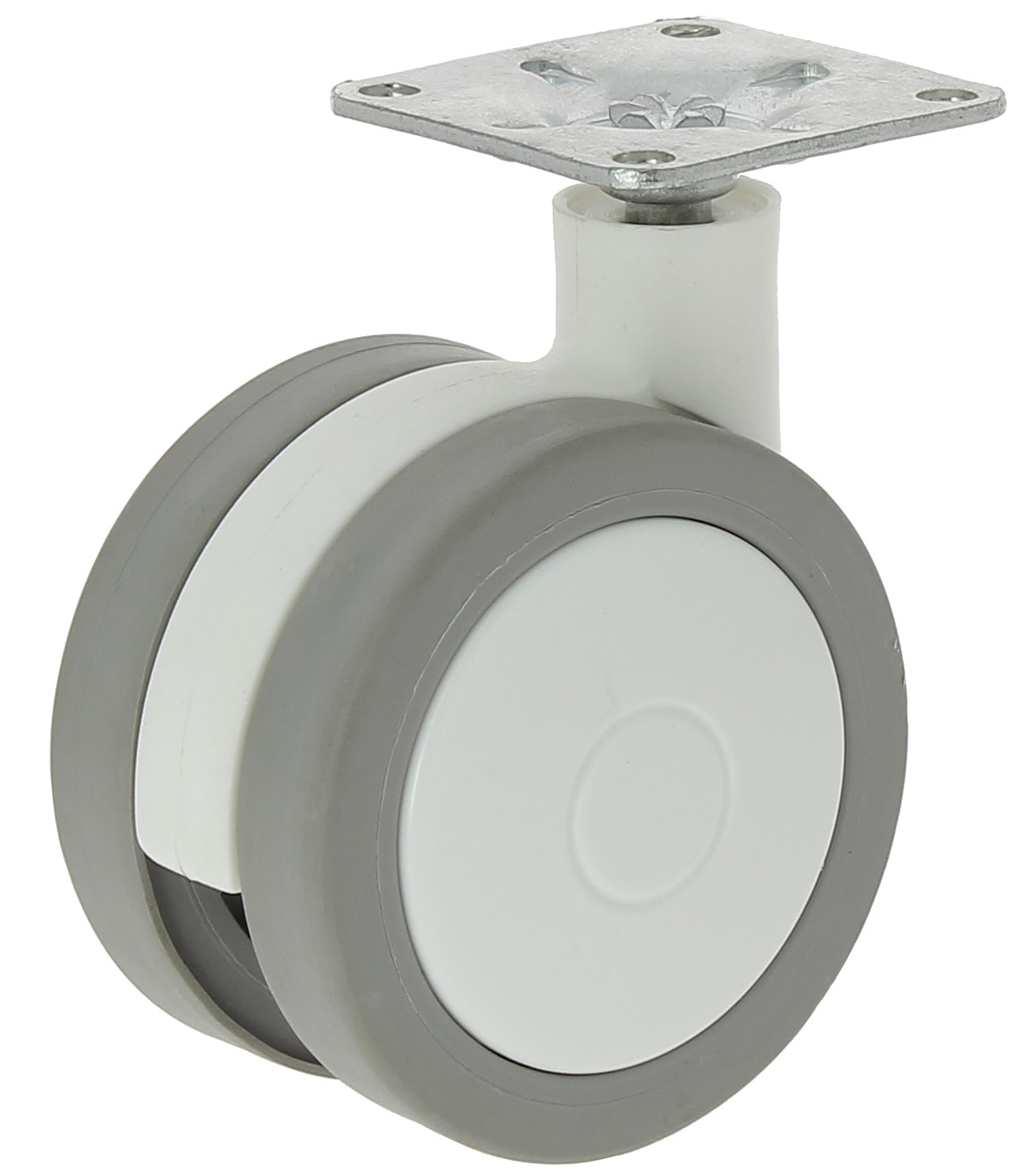 RUEDA GIR. TECNITEM 17692-60MM BLAN/GRIS 2