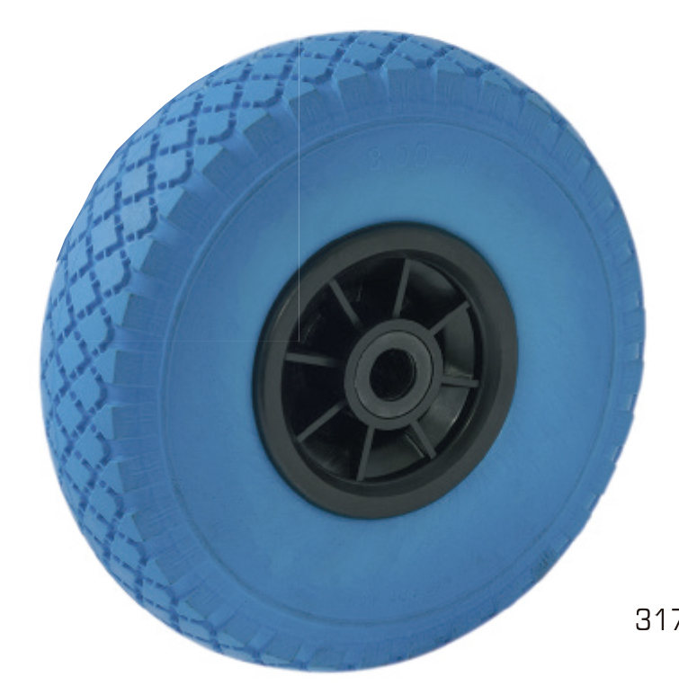 RUEDA CARRETILLA 317/260 PU CB IMPINCHAB