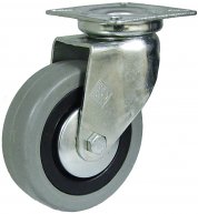 RUEDA GIRAT. AFO 476/40       GOMA GRIS