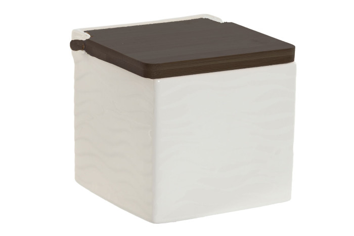 SALERO PORC./BAMBU BLANCO 11X11X12