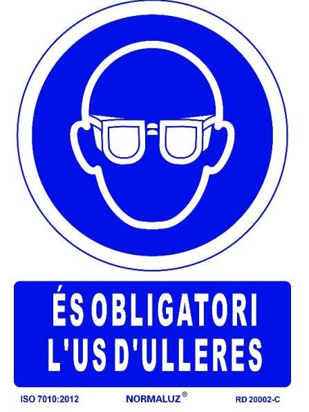 SENAL OBLIGATORI US ULLERES 210X300