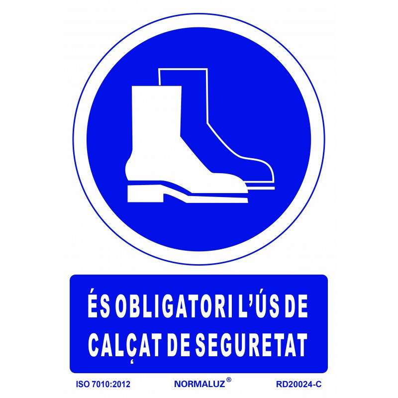 SENAL OBLIGATORI CAL AT SEGURE 210X300