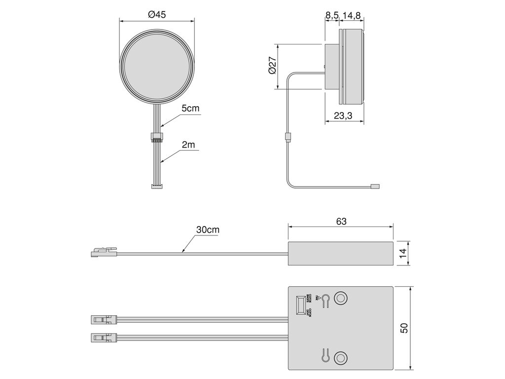 SENSOR SMART REVOSENS CCT/RF    5230152 2