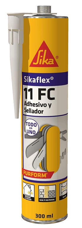 MASILLA POLIURETANO SIKAFL300 ML GRIS