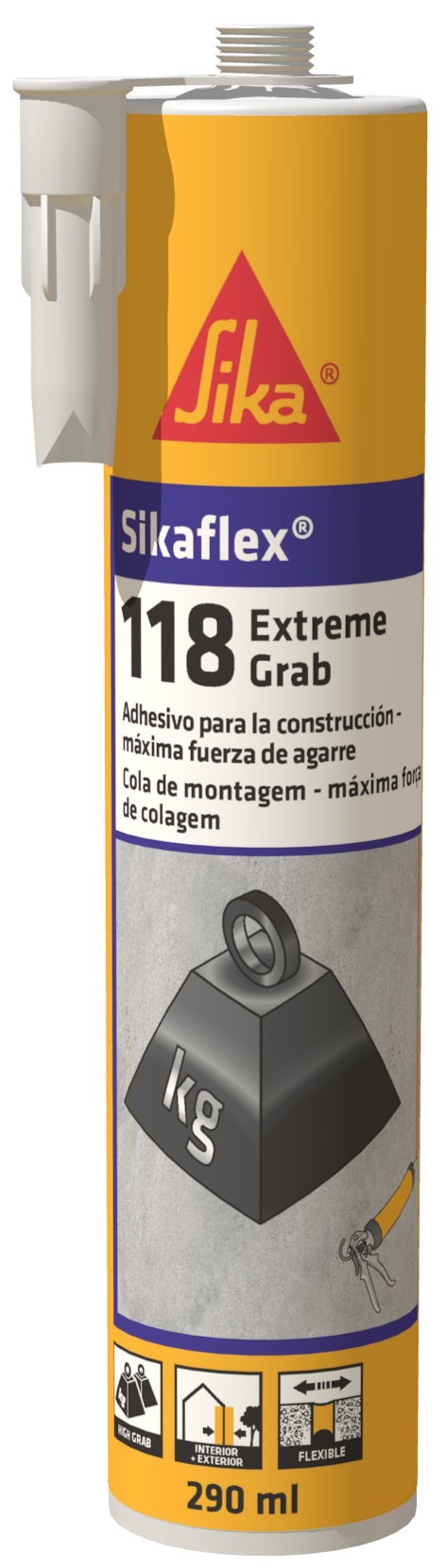 SIKAFLEX 118 EXTREME BLANCO        290ML