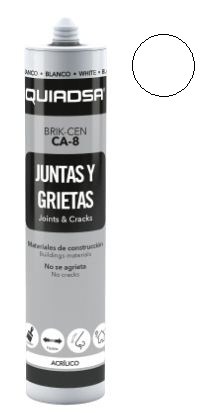 SILICONA CA-8  BRIK-CEN CARTUCHO BLANCO