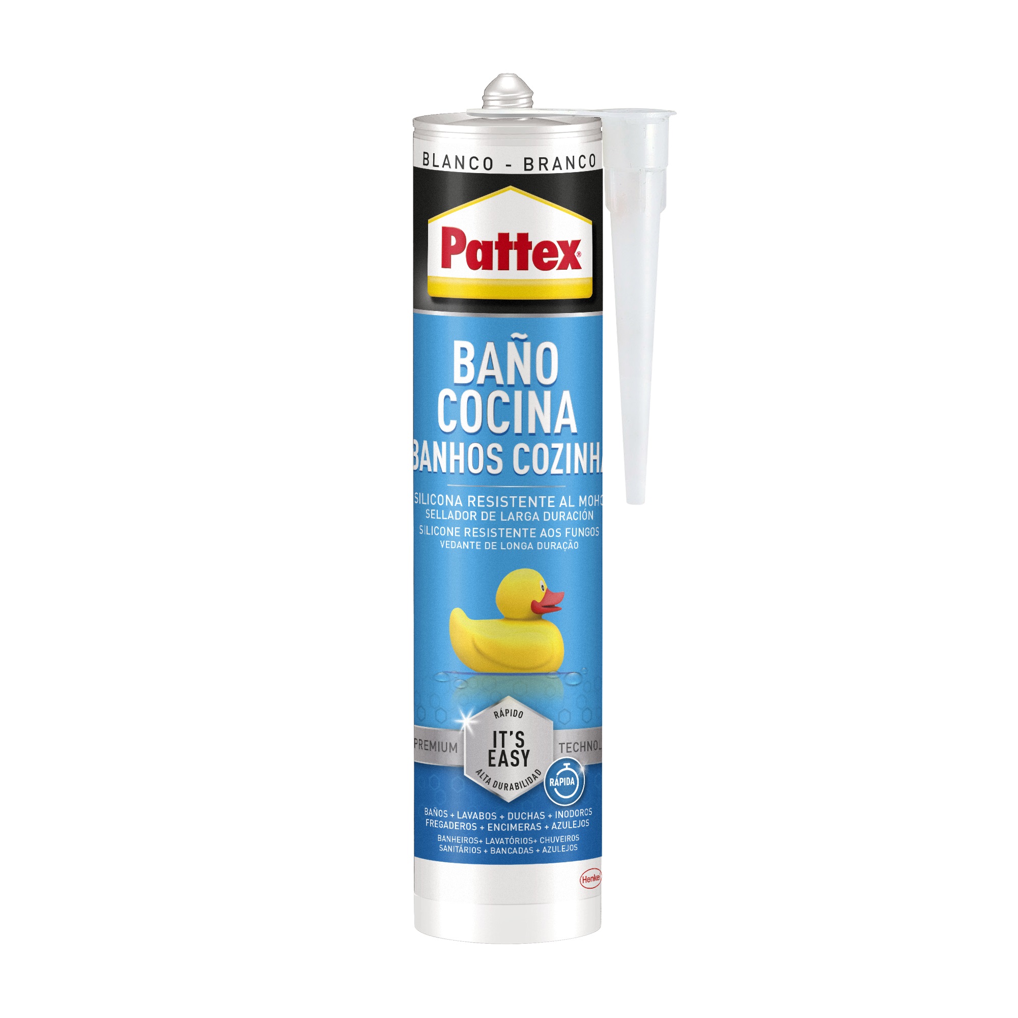 SILICONA BA¥O Y COCINA ES 280 ML BLANCO