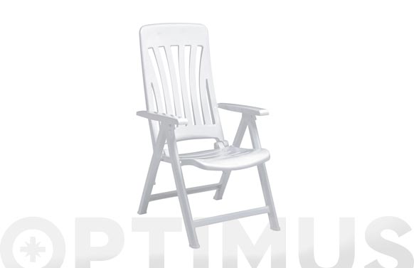 SILLON POSICIONES RESINA  BLANES BLANCO