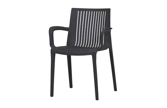 SILLA POLIPROPILENO DALLASANTRACITA