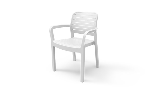 SILLON RESINA APILABLE    CHLOE BLANCO