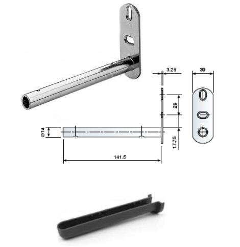 SOPORTE TENTI-7 FUNDA NEGRA    RF.05318