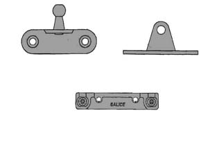 SOPORTE 2 AG+ALUM VASF.1508-8+D206BF5L
