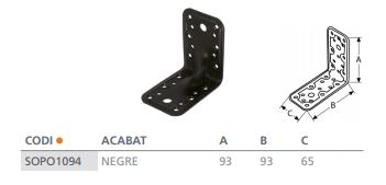 SOPORTE ESCUAD. CONSTR.RF.0400(93X93X65) 2