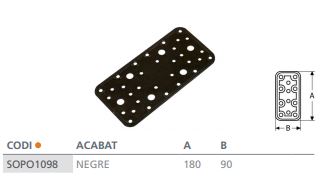 SOPORTE PLANO CONSTR. RF.0480 (180X90) 2
