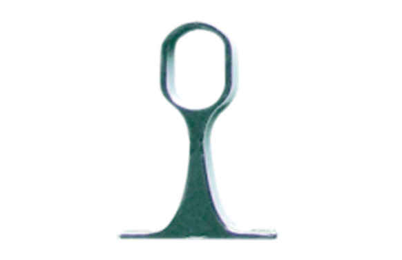 SOPORTE CENTRAL PARA TUBO 25X15MM NIQUEL