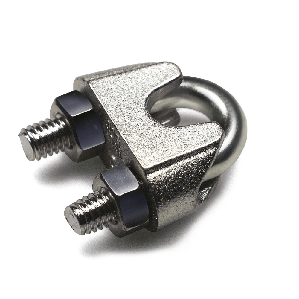 SUJETACABLE INOXIDABLE         5 MM