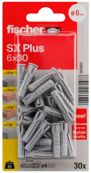 TACO NILON SX PLUS        6 X 30 30 UDS