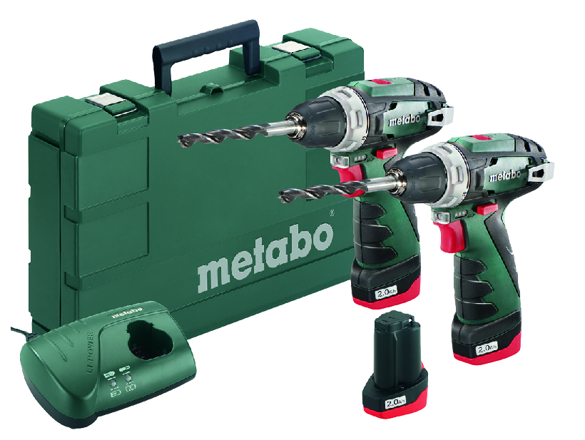 TALADRO COMBO SET.METABO 10,8V- 2 AH