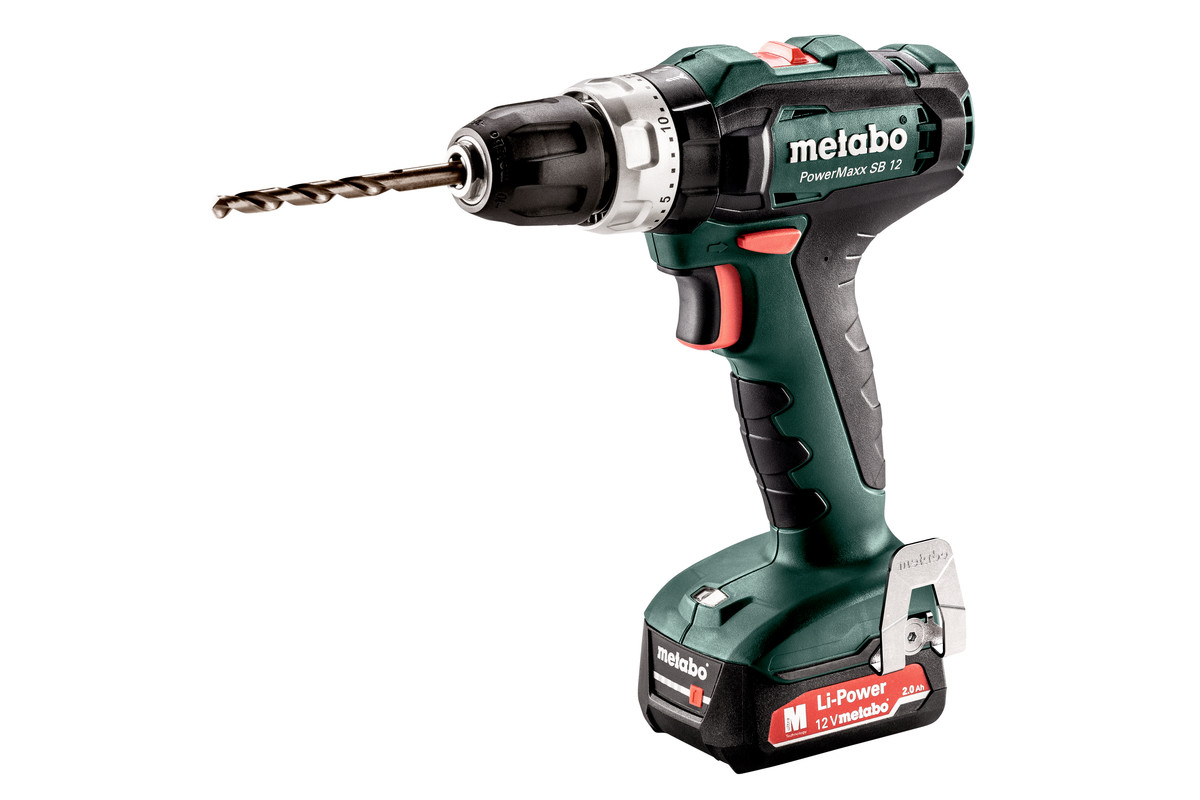 TALADRO ATORN.BS 12 POWERMAX( 12V.2 AH)