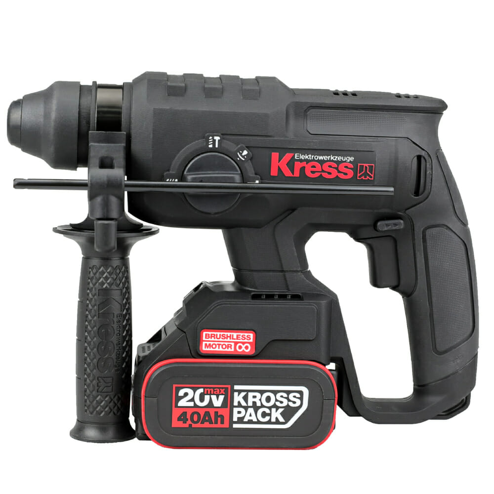 TALADRO MART. KRESS 20V 4Ah 2BAT KUC60.2 2