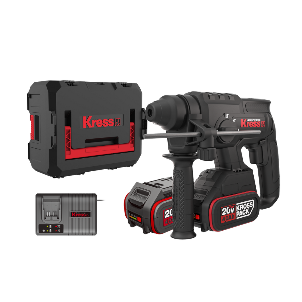 TALADRO MART. KRESS 20V 4Ah 2BAT KUC60.2 4