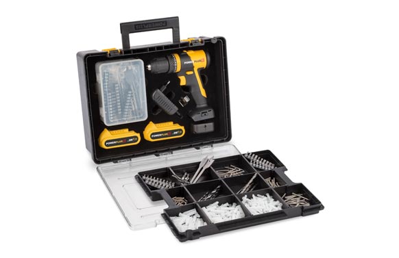 TALADRO ATORNILLADOR DE IM+ 2 BATERIAS +