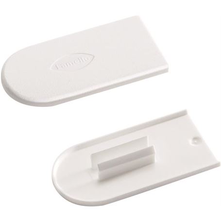 TAPA PLASTICO CABINEO (100U) RAL9010 BLA