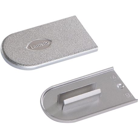 TAPA PLASTICO CABINEO (100U) METAL PLATA