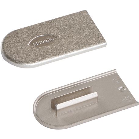 TAPA PLASTICO CABINEO (100U) METAL NIQUE