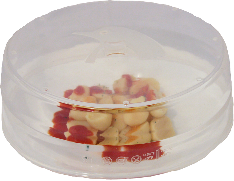 TAPA MICROONDAS SILICONA BLANCA 063474