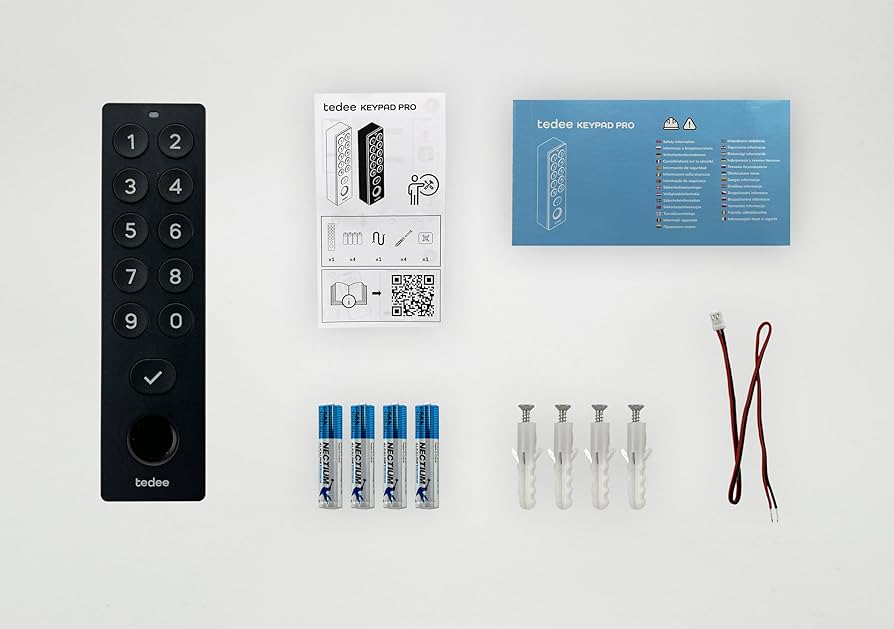 TECLADO TEDEE KEYPAD PRO (BLACK) TKP.B 2