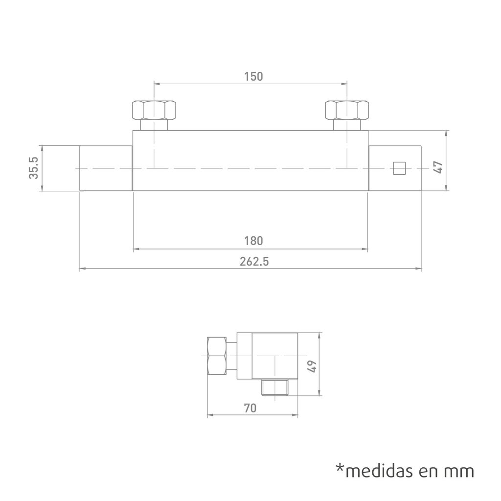TERMOSTATICO SERIE ATLANTIC DUCHA 3