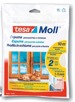 BURLETE ESPUMA            10 M X 15 MM T