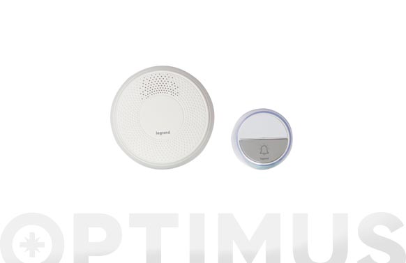 TIMBRE INALAMBRICO BLANCO ALCANCE 100 ME