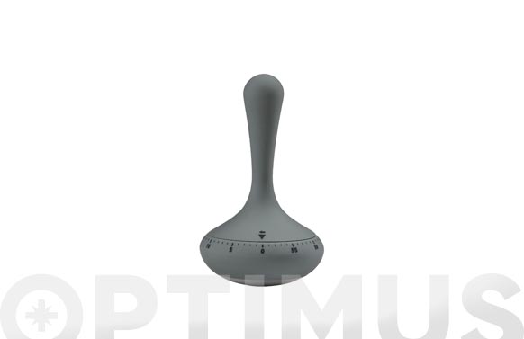 TIMER ACERO ABS           GRIS 6,6X12 CM