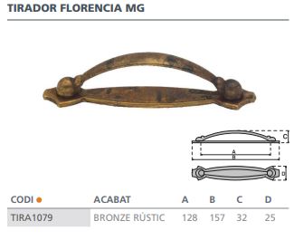 TIRADOR       128MM  FLOREN.MG82012879 2